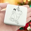 Rosiking White Wooden Clockwork Music Box Aladdin theme song♫ WHOLE NEW WORLD ♫ For Friends Christmas Valentines Birthday Gifts 3