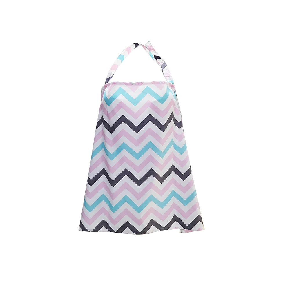 Breastfeeding Cover Breathable Cotton Nursing Cloth Cloud Print Outing Breastfeeding Towel Feeding Cover Cape Nursing Apron