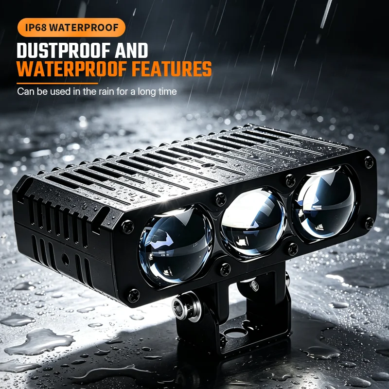 6000K 12V 24V 고출력 LED 작업등 스포트라이트, 자동차, 오토바이, 오프로드, 4x4, SUV, ATV용 그릴 범퍼 라이트