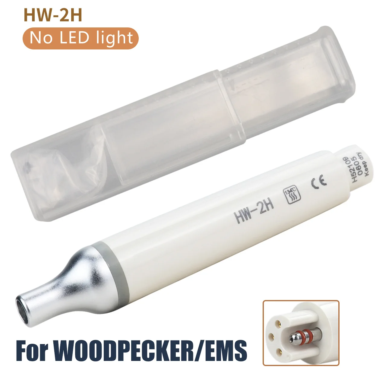 Pièce à Main à Ultrasons Dentaire HW-5L – Détartrage Piézoélectrique, LED, Compatible EMS