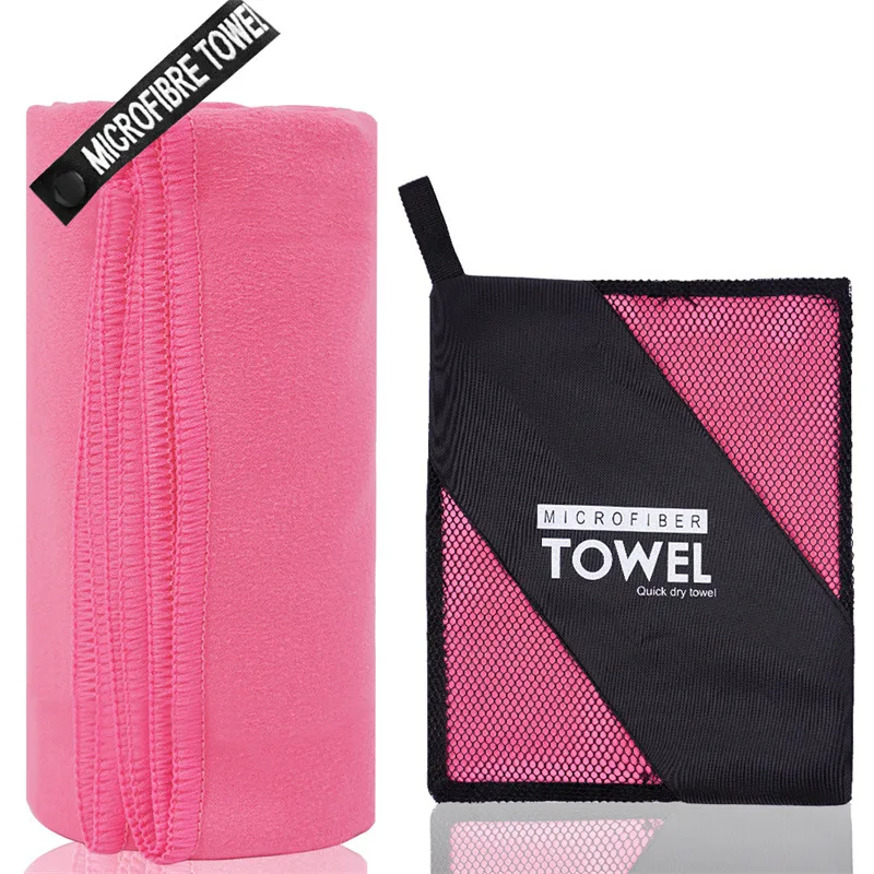 Enhanced Microfiber Quick-Dry Super Absorbent Towel - Soft & Lightweight for Sports, Gym, Beach, and Yoga