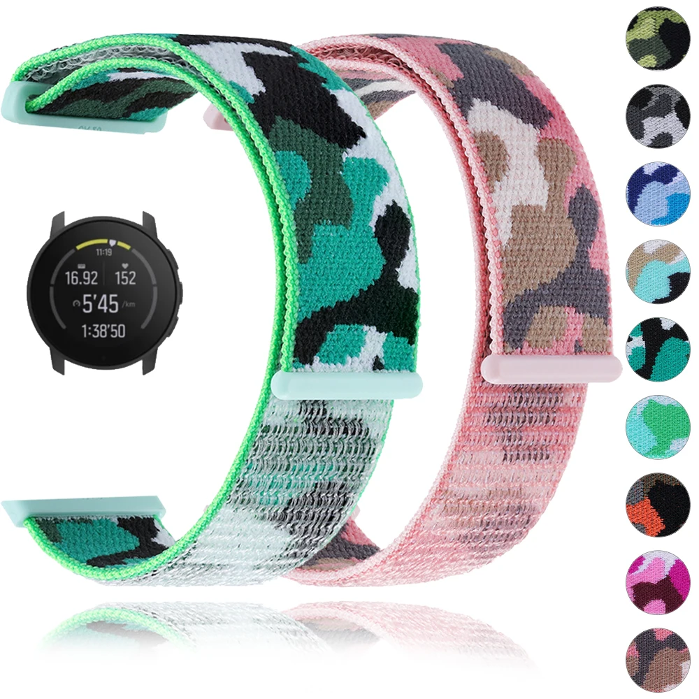 20 22Mm Cinturino Per Suunto 5 Peak / Suunto 9 Peak / Suunto 3 Cinturino Cinturino In Nylon Bracciale Correa Ремешок Accessori Di Ricambio