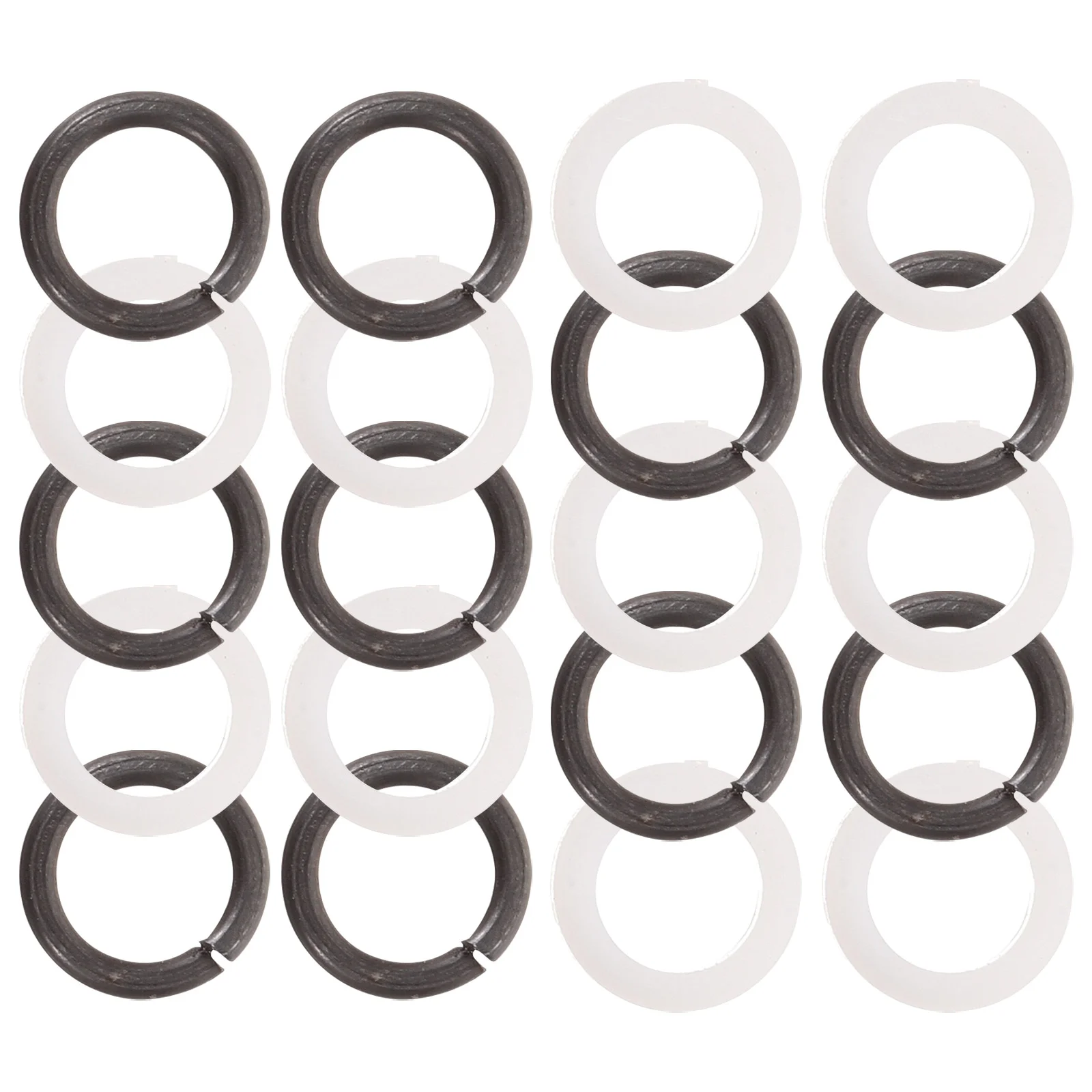 

10 Pairs Replaceable Guitar Peg Spacer Guitars Tuning Gasket Plastic Professional Tuner Washer