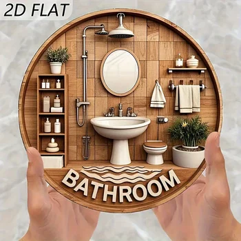 Retro Wooden Wall Decor 1