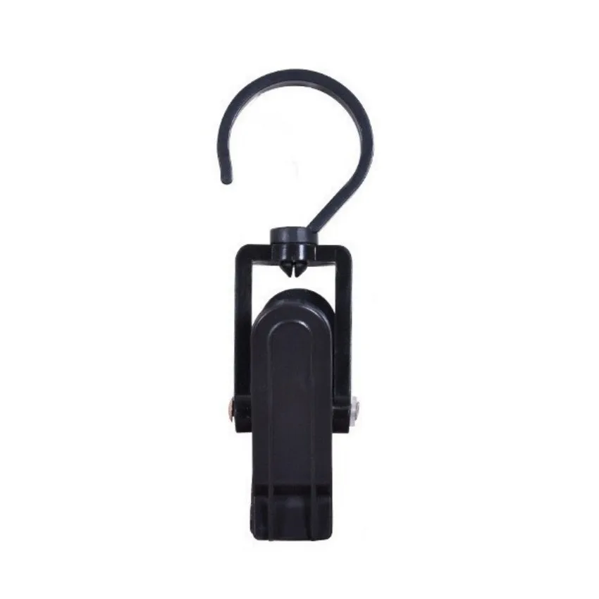 plastic-sign-display-clamp-hanging-clip-hook-holder-rotatable-strong-gripping-poster-products-50pcs