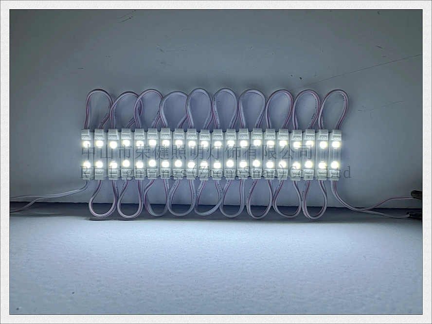 주입 LED 모듈 미니 글자용 방수 LED 조명 모듈 SMD2835 DC12V 2led 0.6W IP65 28mm(L)* 6mm(W)* 5mm(H)