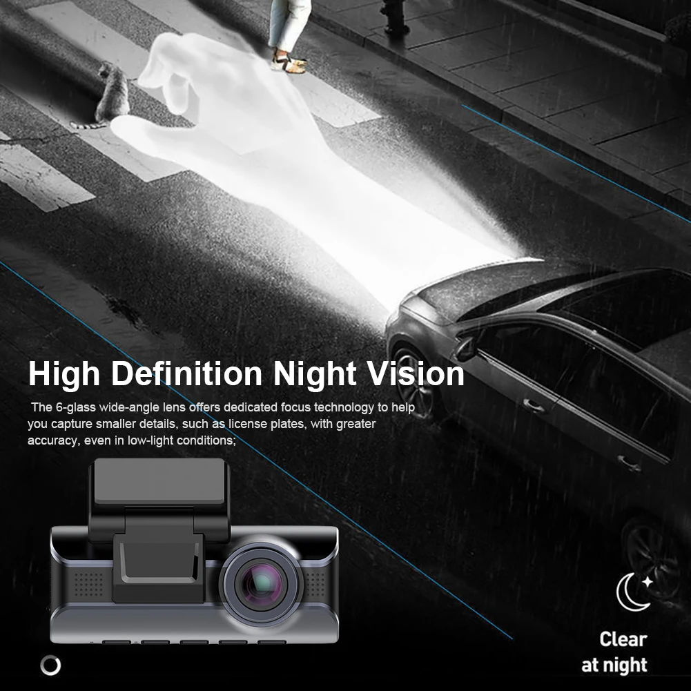  DVR ī޶, Ʈ  ķ, 3 , 4K + 1080P, 150  Ĺ ī޶ , ڵ ī޶, ڵ ׼