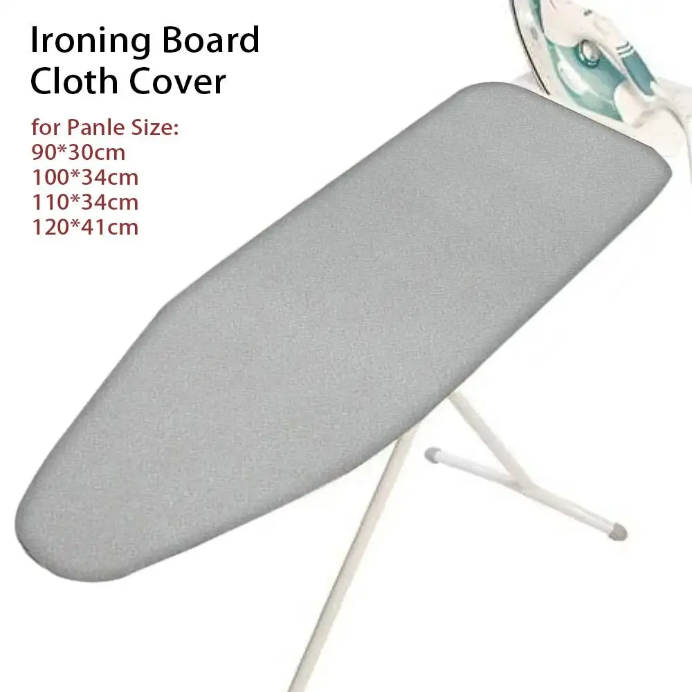 Description Picture 2 of itemIroning Board Cover With Elastic Edge Stain Resistant Scorching Iron Thick Cotton Padding Heat Shield Cover For Ironing Table