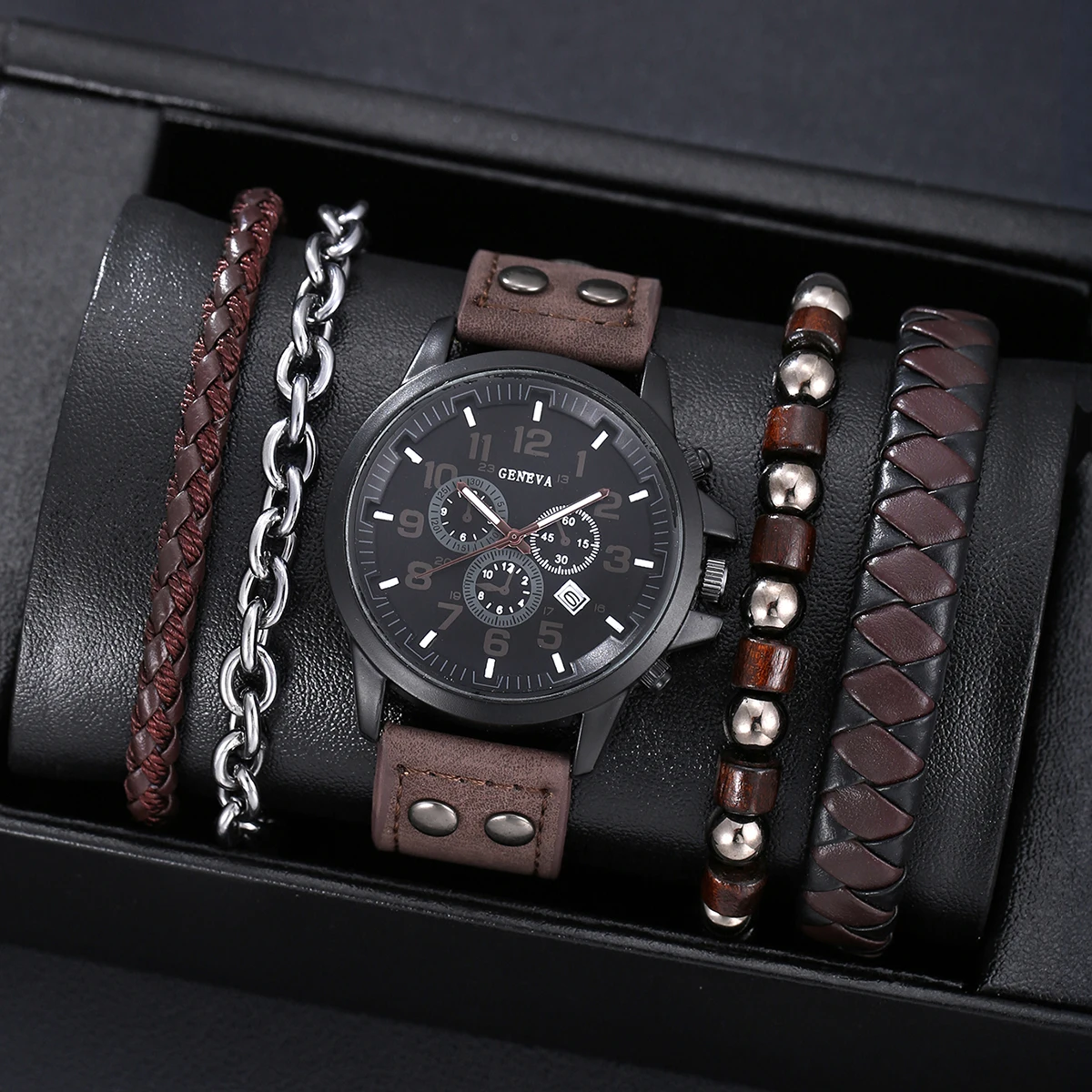 New-Arrivals-man-fashionable-and-minimalist-belt-quartz-watch-4