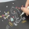 12pcs Metallic Pen,DIY Scrapbooking Crafts Marker stationery 2