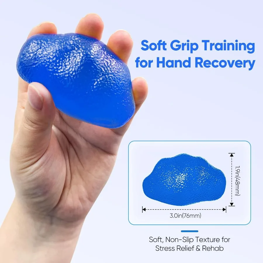 Grip Strength Tester Set with Hand Strengthening Tools – Track Progress, Build Strength & Support Hand Recovery (3-in-1 Kit)