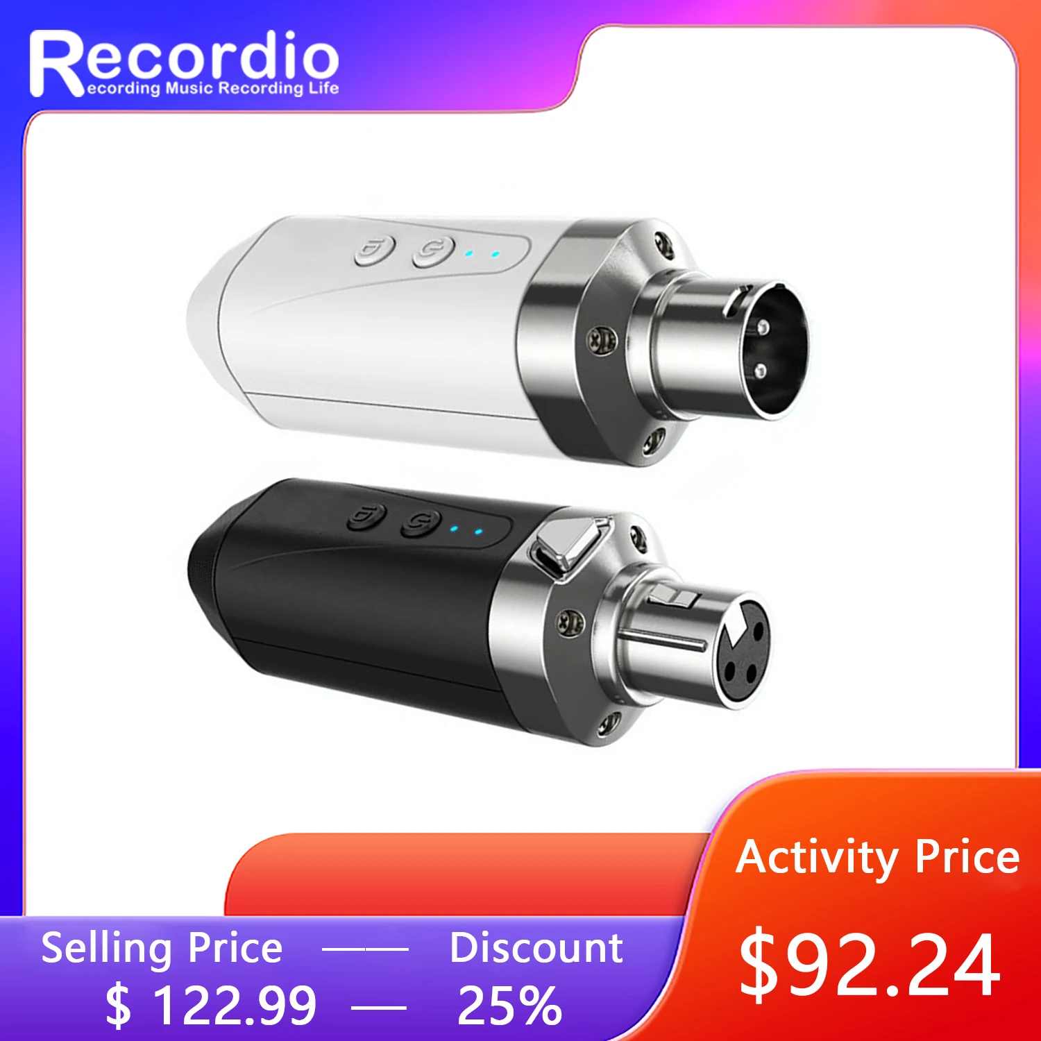 GAW MA11 5.8GHZ wireless microphone system rechargeable transmitter