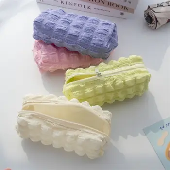 Astuccio Portaoggetti per Materiale Scolastico, Portamonete, Astuccio per Penne, Astuccio Kawaii Puffs, Borsa per Matite, Borsa per Trucchi