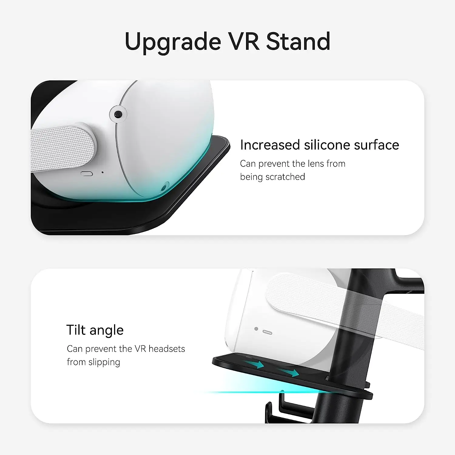 Upgraded VR Stand Headset Display And Controller Holder Mount Station For Oculus Quest 2/HTC Vive Stand KIWI design vr stand
