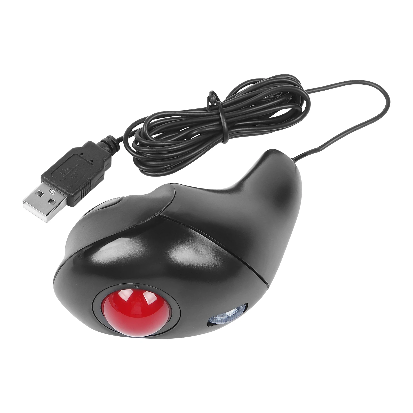 rato de trackball sem fio ergonômico direita mão esquerda com fio rato usb óptico handheld do laser do ar para computador portátil tablet computador