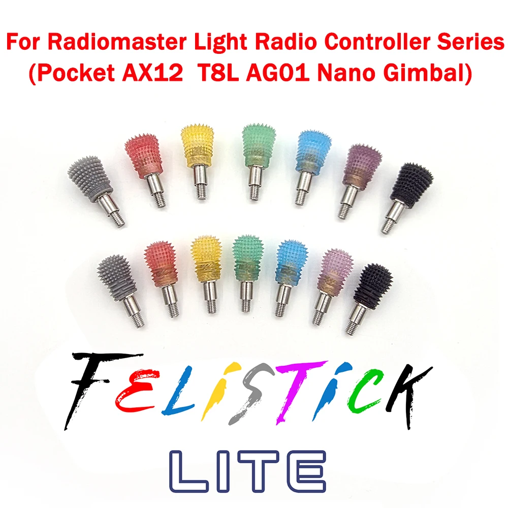 FeliStick Anti-Slip Gimbal Stick Ends - Pack of 2