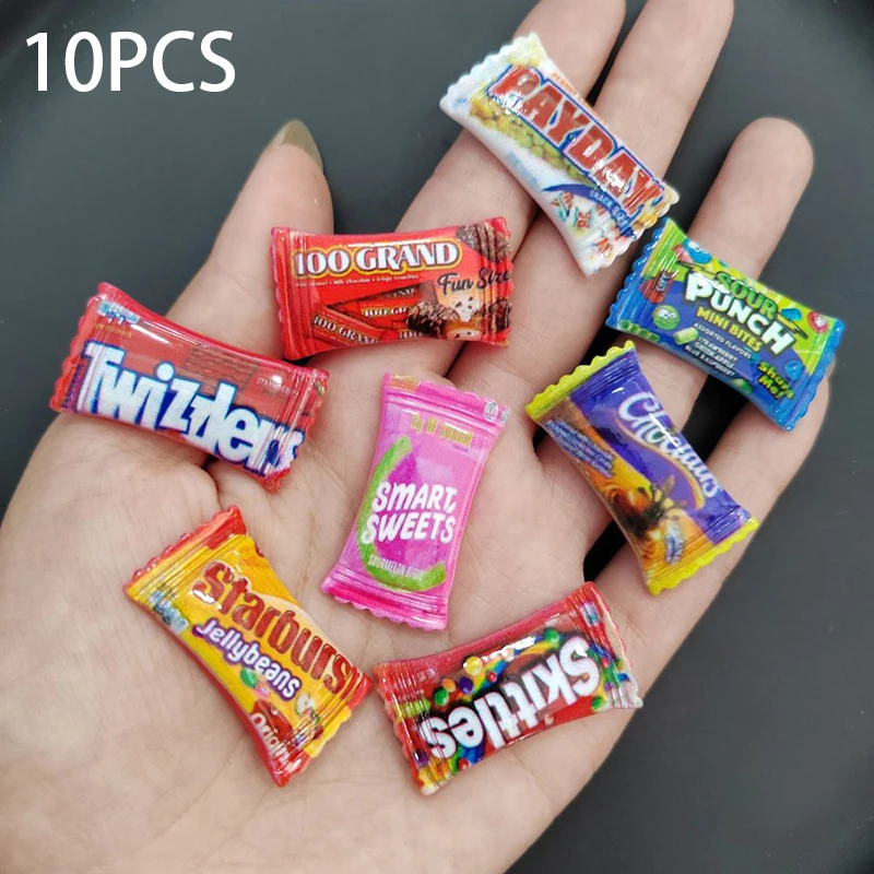 

10 шт., миниатюрные игрушки для кукольного домика