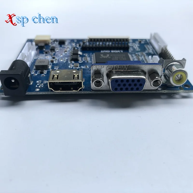 Ttl Lvds Controller Board Display Lcd Suporte Automático Hdmi Vga 2av 50pin At070tn90 92 94 - Imagem 2