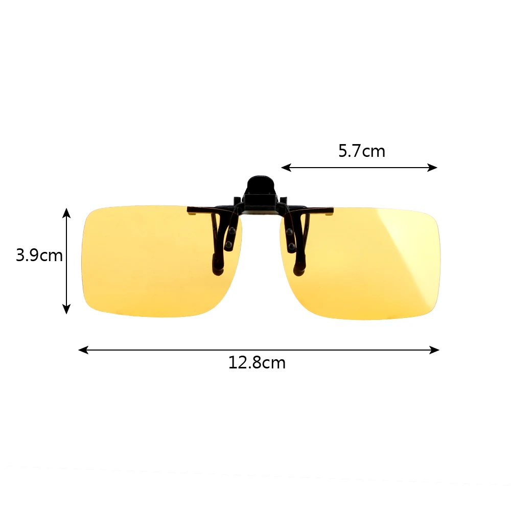 Polarized sunglasses Driving Night Vision Lens Clip On Sunglasses