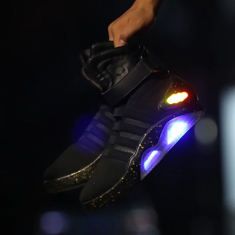 Men Basketball Shoes Led light shoes men sneakers 