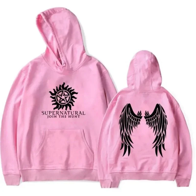 Fashionable men's and women's supernatural hooded sweater pullover loose casual style sportswear street clothing top pullo