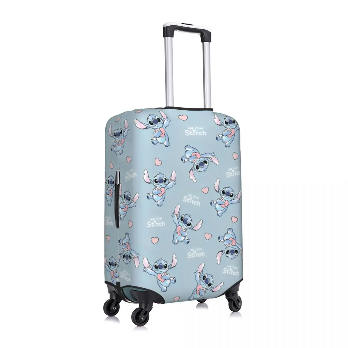 MINISO Stitch Cartoon Suitcase Cover Business Vacation Useful Luggage Case Protection 3