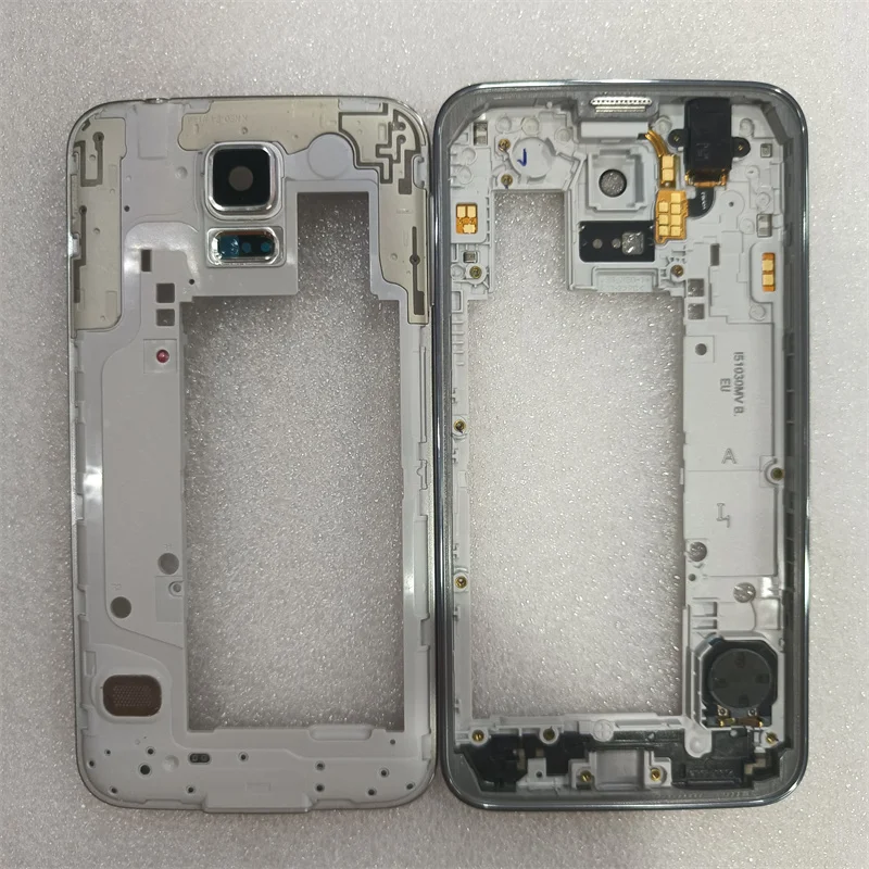 

Middle Frame Bezel Chassis Housing For Samsung Galaxy S5 Neo G903 G903F Middle Frame +Power Volume button