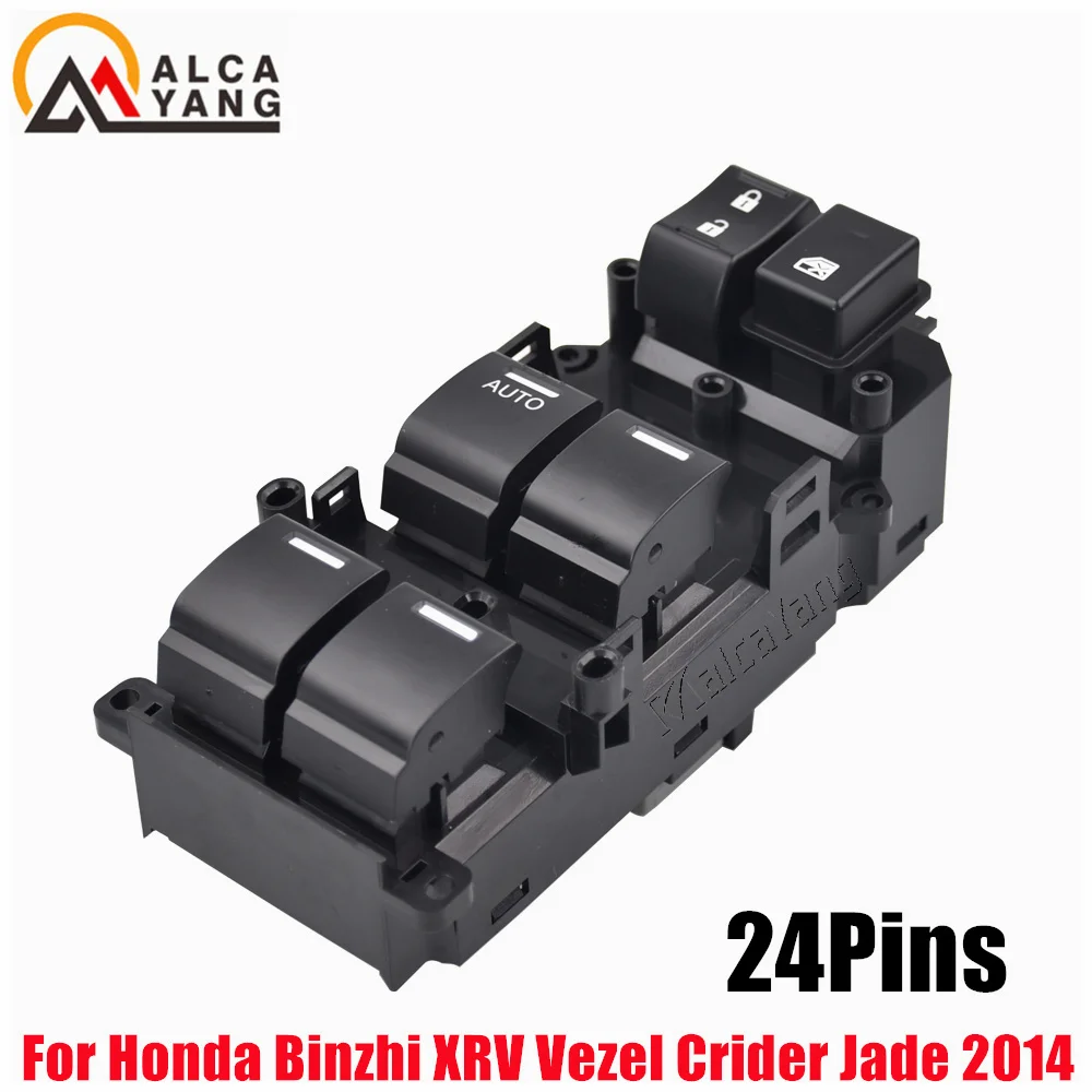 

New Left Hand Drive Power Window Switch 35750-T7A-H01 35750-T6P-H01 For Honda Binzhi XRV Vezel Crider Jade 2014