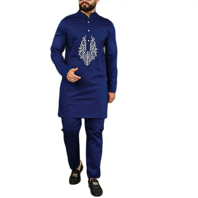 Oladimiji Embroidered Kaftan Outfit - Image 6