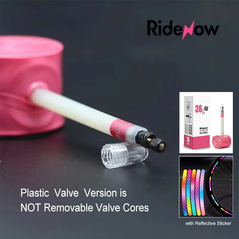 High-Performance Road Bike Inner Tube with Reflective Wheel Rim Sticker and Presta Valve