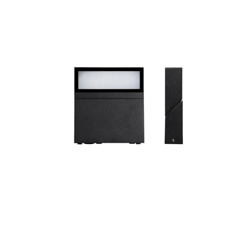 Outdoor waterproof rotatable wall lamp villa courtyard wall washer Nordic modern simplicity