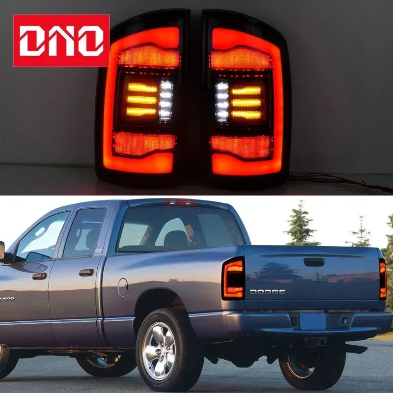

Задний фонарь автомобиля для Dodge RAM 1500 2500 3500 2002-2008, задний ходовой фонарь, тормозной сигнал заднего хода, поворотный сигнал, водонепроницаемые автомобильные аксессуары