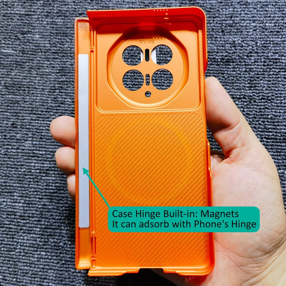 Dual-Screen Magnetic Hinge Protection Case