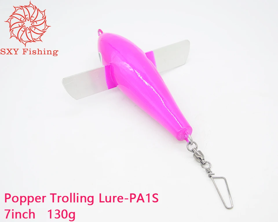 Sxy-釣り用のポッパールアー,トローリング,レーザーフィルム