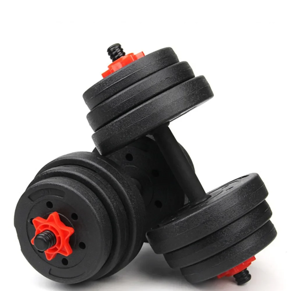 Dumbbell Spinlock Collars No Plate Slippage Sturdy Plastic Spin Lock Nut Collars Weightlifting Bars