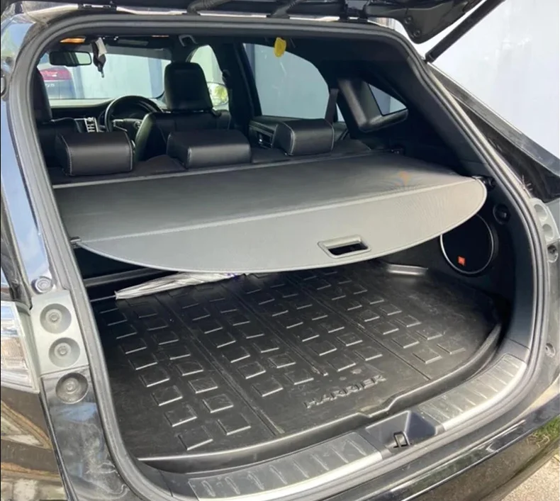 Rear Cargo Cover For Toyota Harrier XU60 2015 Privacy Trunk Screen Security Shield Shade Stretchable Parts