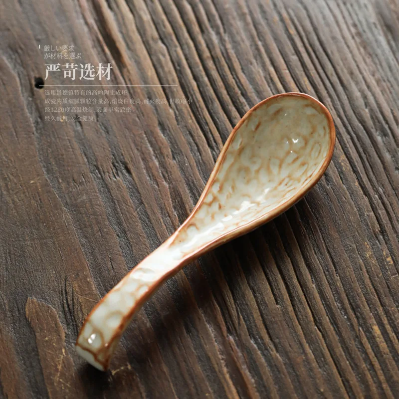 Handmade Shikino Japanese Cuisine Utensil Vegetable Dish Household Rough Pottery Retro Fish Dish Rice Bowl