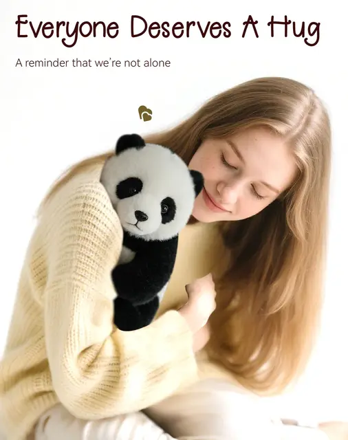 The Pandy– Emotional Healing on Demand, The Pandy Hug Motion - Ultra-Soft Emotional Support Stuffed Animal for Stress Relief 3 The Pandy– Emotional Healing on Demand, The Pandy Hug Motion - Ultra-Soft Emotional Support Stuffed Animal for Stress Relief 3