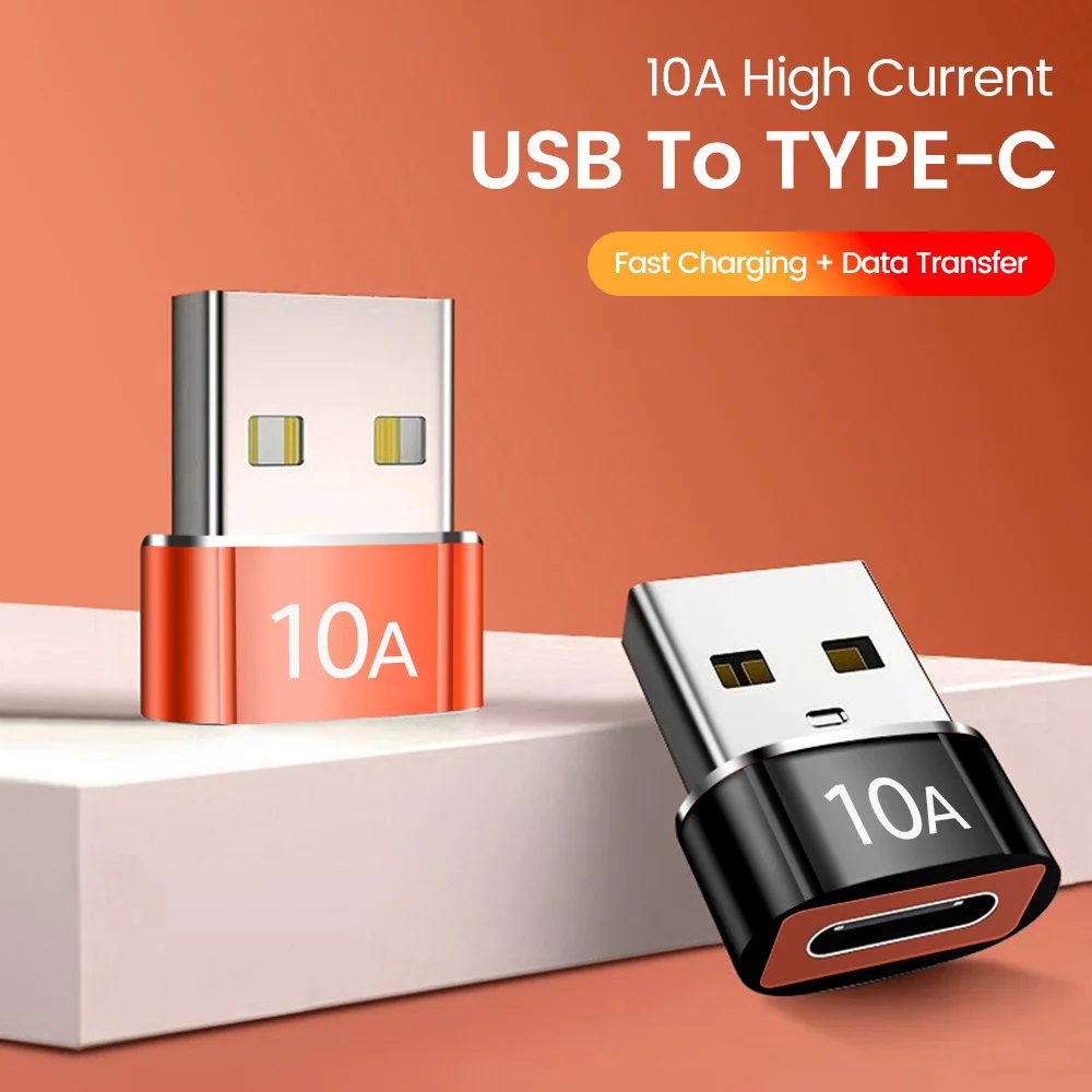 Olaf USB A to USB C OTG 어댑터, C타입 to USB 변환기, USB 3.0 어댑터, 샤오미 12 맥북용, USB to C타입 OTG 커넥터, 10A