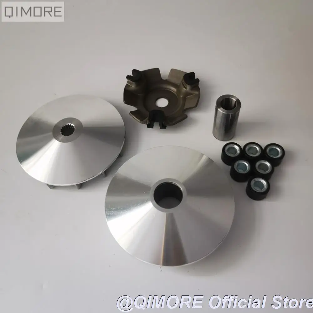 Variator Set for Scooter QJ153QMI-3 QJ158QMJ KEEWAY 125 150 / Stream 125 WH125 / Stealth Vortex 150 BENELLI Zenzero Cityblade scooter engine variator nut