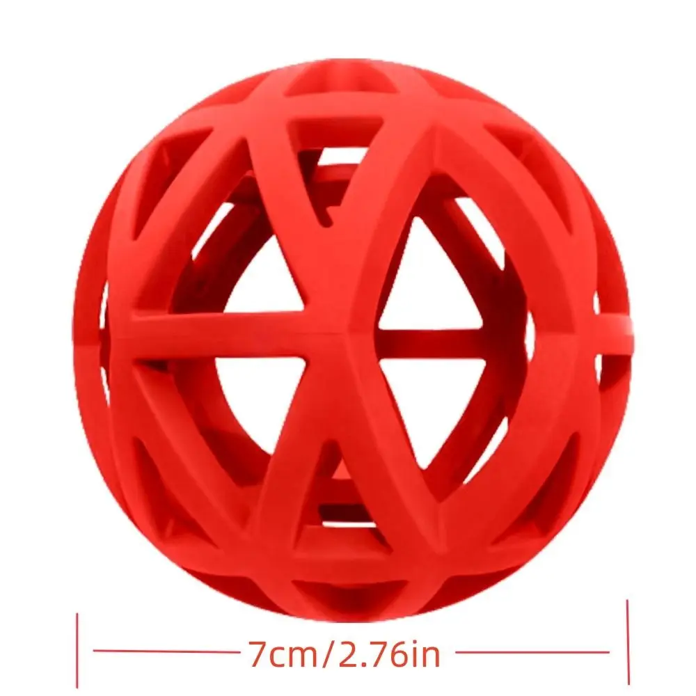 Rubber Dog Chewing Toys for Large Medium Dogs Hollow Balls Shaped Dog Toy Bite Resistant Funny Soft Dog Accessories 5