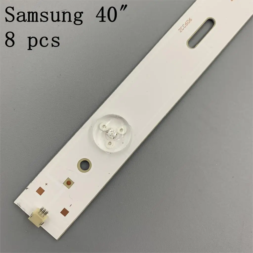 8pcs/set LED Backlight strip for GRUNDIG 40 VLE 4520 40VLE6520BL SAMSUNG_2013ARC40_3228N1 40-LB-M520 40VLE4421BF