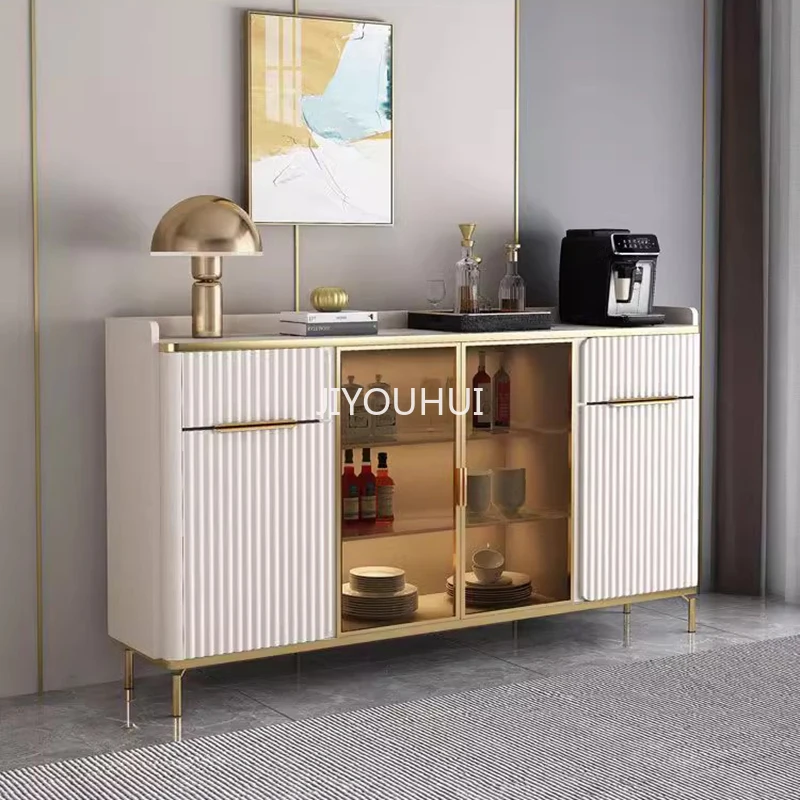 

Entrance Hall Space Saving Large Sideboard Garden Patio Minimalist Transparent Cabinet Showcase Display Vitrina Home Furniture