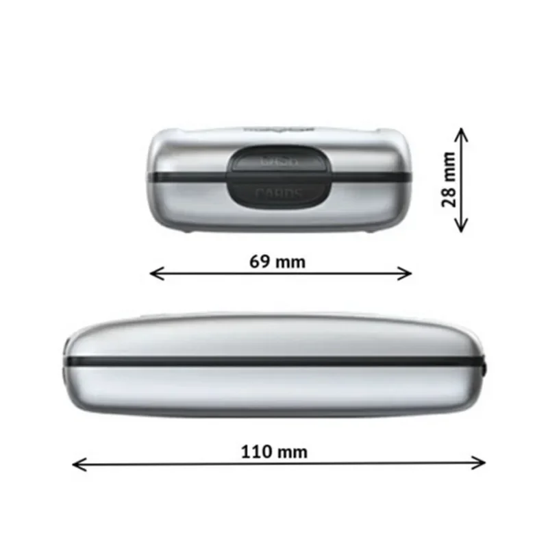 Aluminum Metal Plastic Bankcard Blocking Hard Case Wallet Credit Card Anti-RFID Anti-theft Scanning Protect Holder for Men Women
