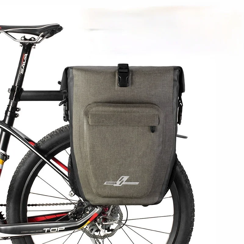 

Bicycle Bag High Capacity Waterproof Cycling Travel Bag Basket Bike Rear Rack Tail Seat Trunk Bags Bike Bag