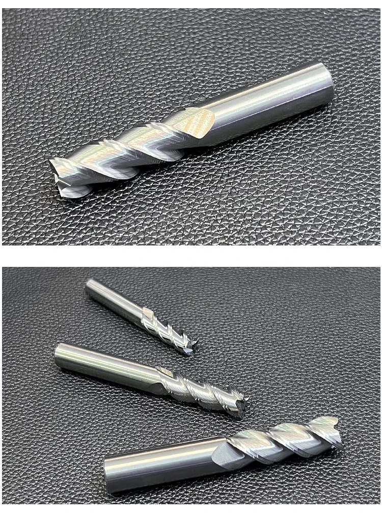HRC70 Tungsten Steel CNC End Mill - 4-Flute
