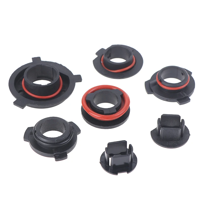 Car LED Headlight Bulb Base Adapter Socket Holder 2Pcs HB4/HB3/H11/H7/H4/H3/H1 headlight holder led lamp bulb base led headlight light holder led lamp bulb light bulb socket socket connector plug adapter