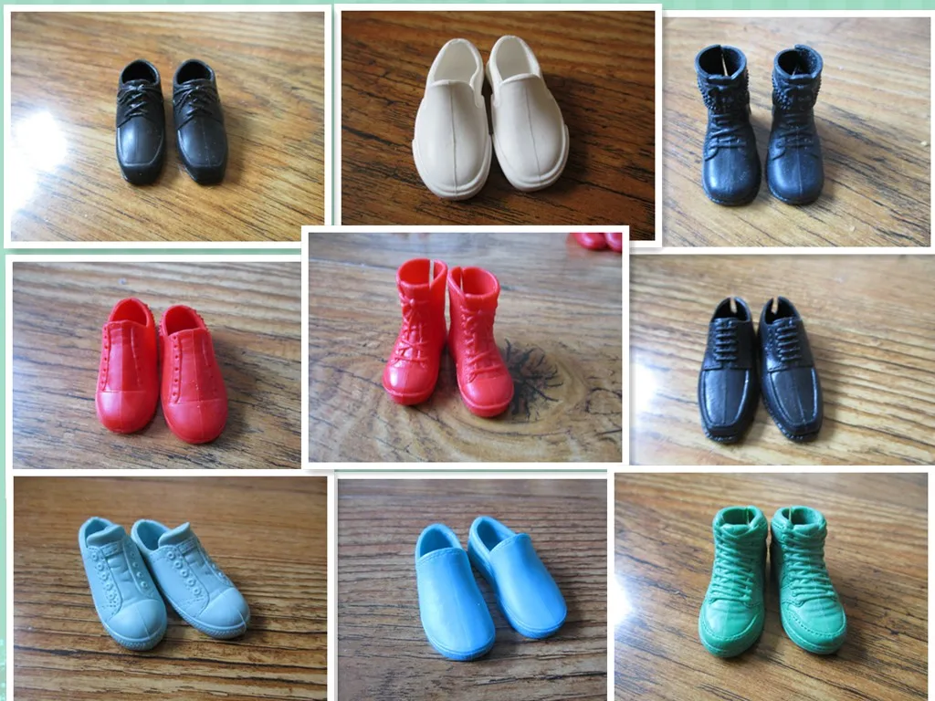 1/6 новые оригинальные разноцветные аксессуары для кукол модная обувь мальчиков |