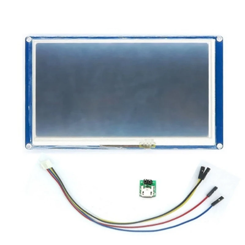 

HMI ЖК сенсорный дисплей NX8048T070 7-дюймовый интерфейс человеческого оборудования HMI резистивный дисплей Улучшенная серия