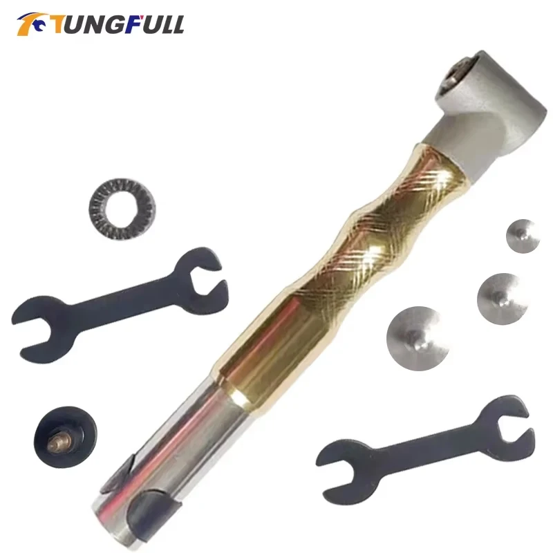 90&deg; Elbow Compact Mill Grinder Mold Trimming Polishing Handle Engraving Machine Set Kit Multipurpose Polishing Device
